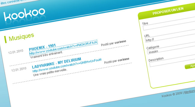 Site Internet Kookoo (zoom)