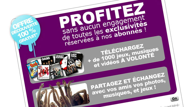 Proposition de Pop-Up
